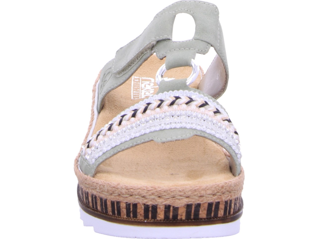 RIEKER Klassische Sandalen grün