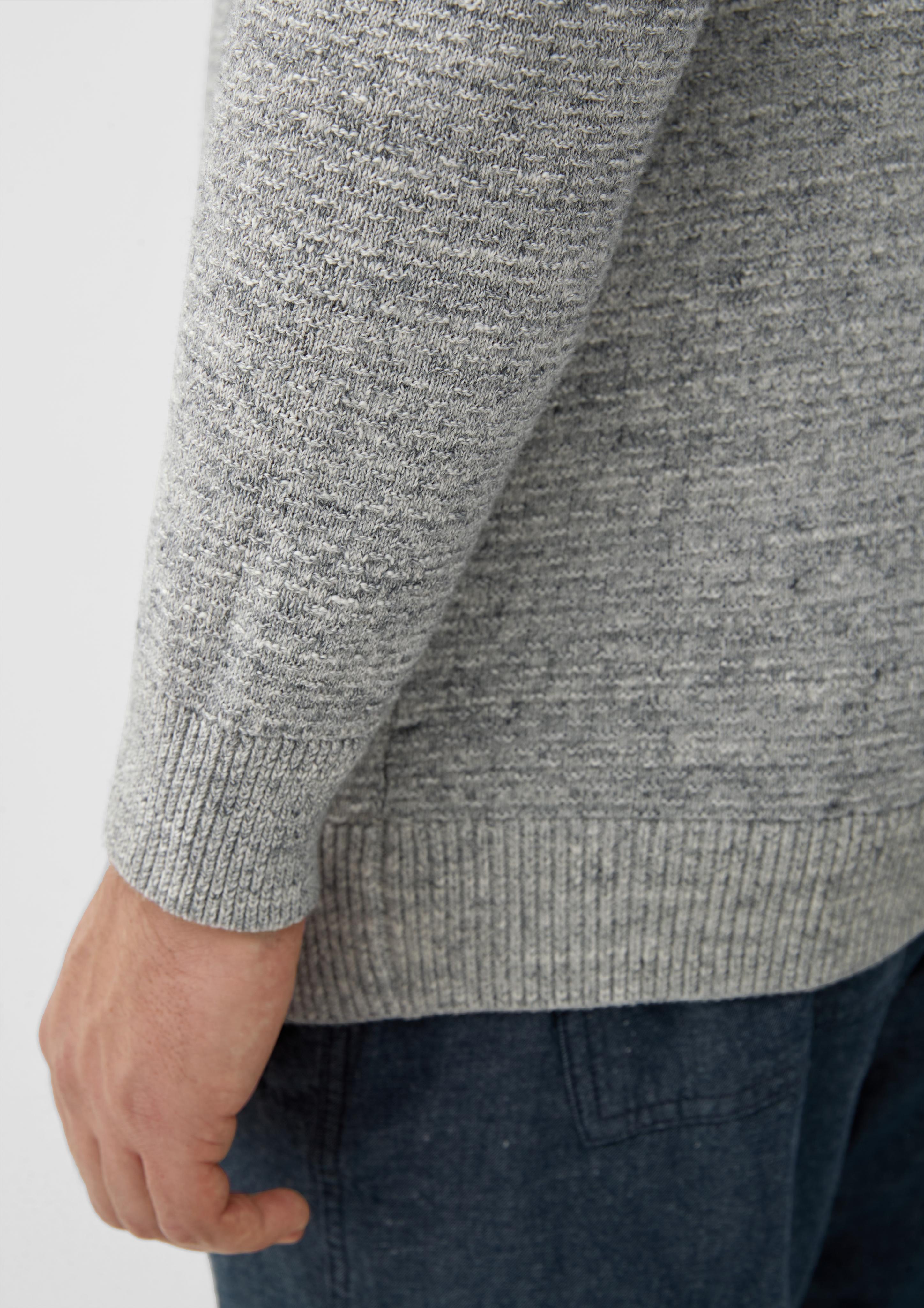 Strukturierter Strickpullover  2124702-94W1