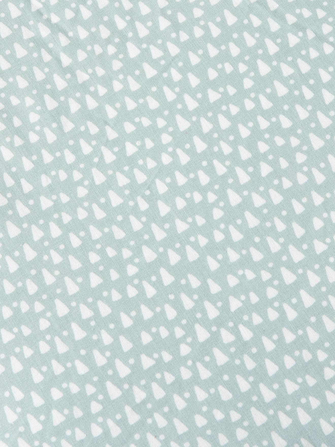 Vertbaudet Kinder Spannbettlaken AUF SCHIENEN Oeko-Tex - blau