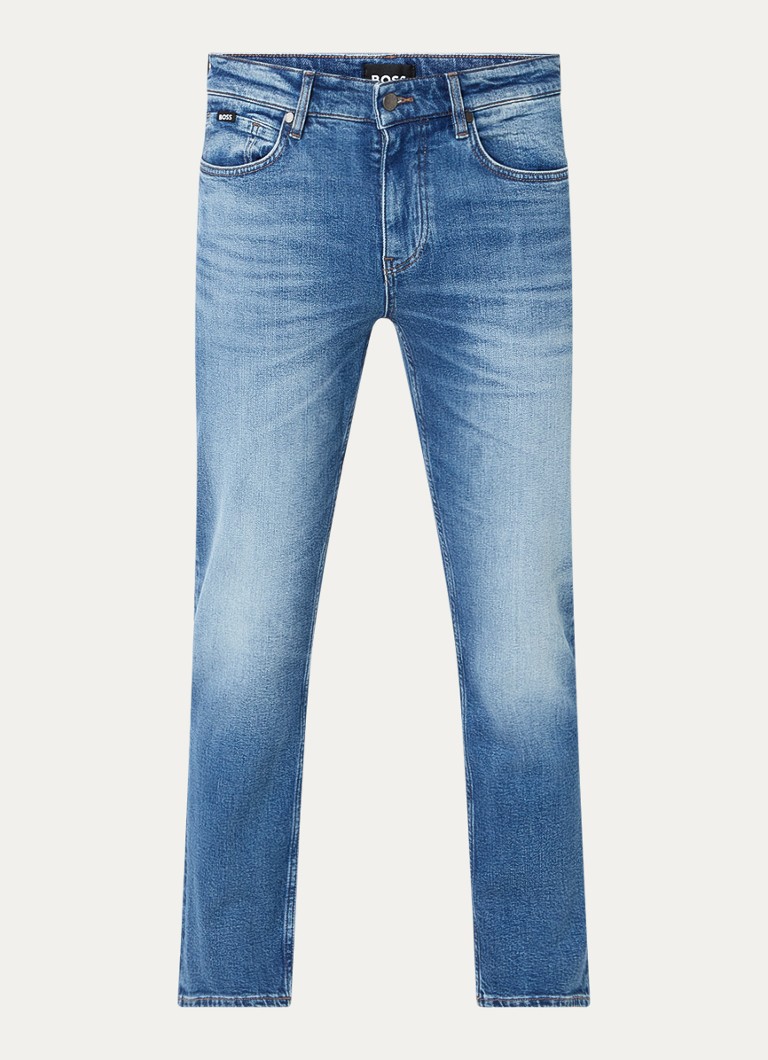 HUGO BOSS C-Delaware slim fit farmernadrág közepes mosásban