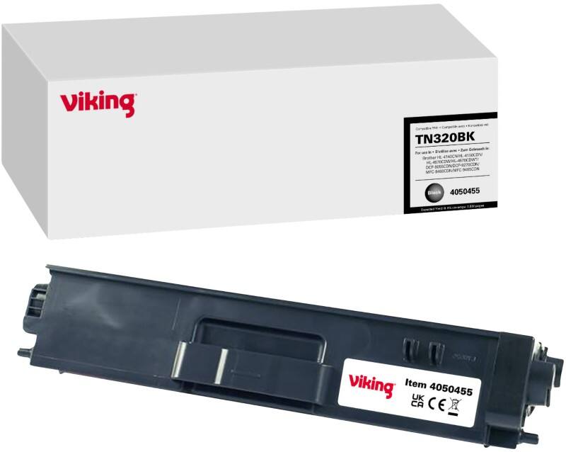 Viking TN-320BK Kompatibel Brother Tonerkartusche Schwarz