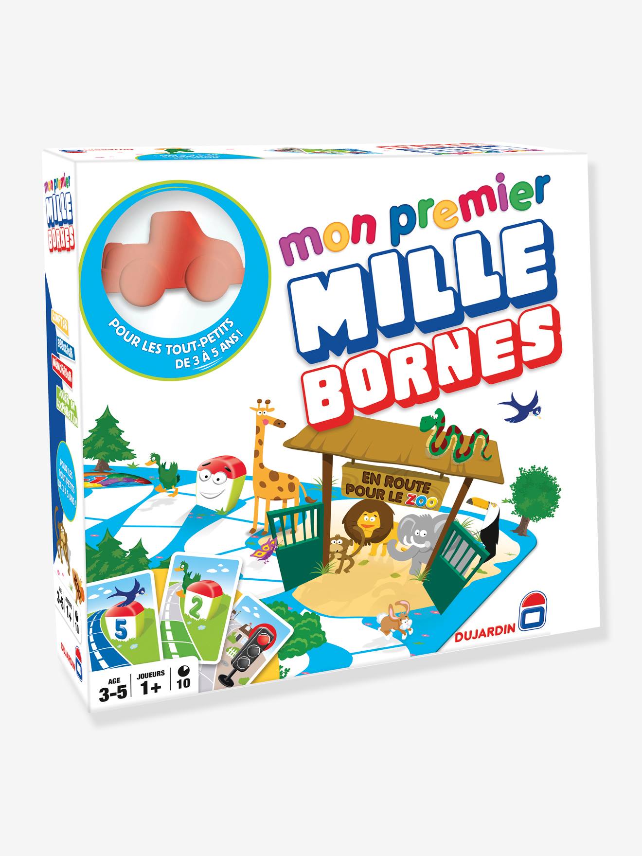 Mon 1er mille bornes tous au zoo DUJARDIN blanc