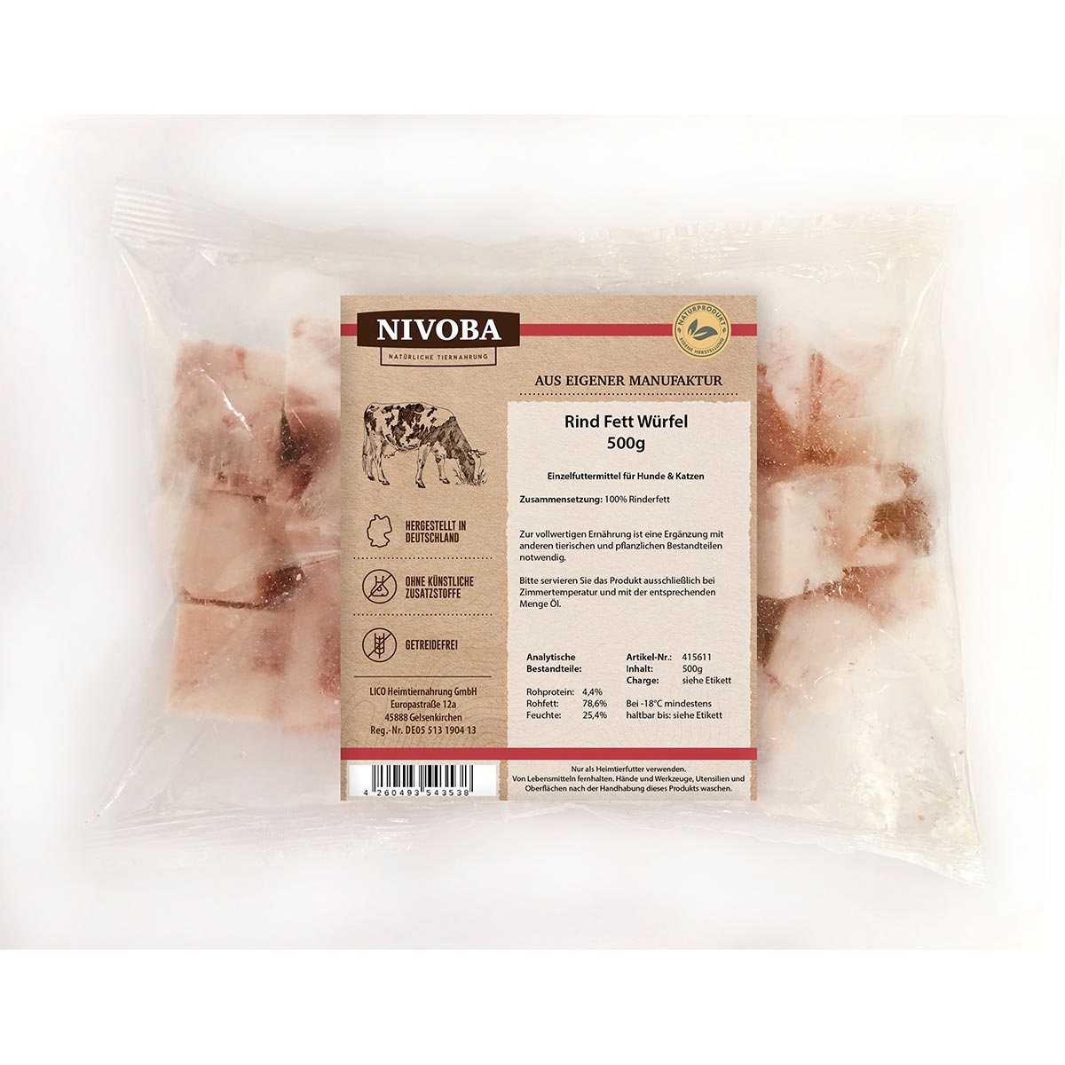Nivoba Rind Fett Würfel günstig kaufen bei ZooRoyal
