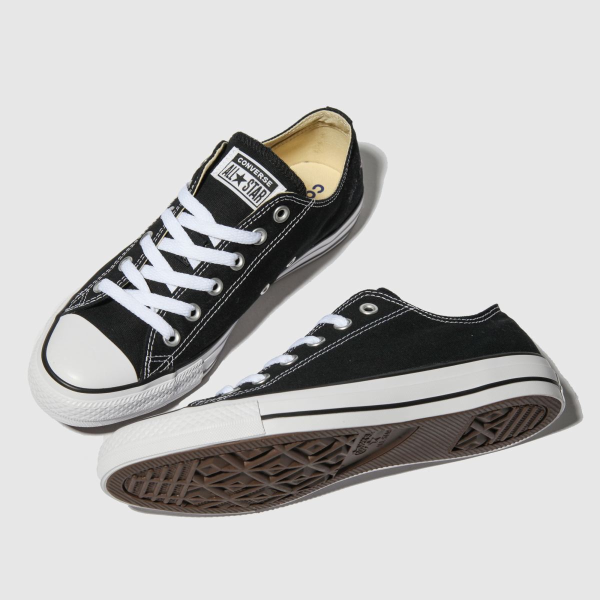 Converse All Star Ox cipők fekete színben