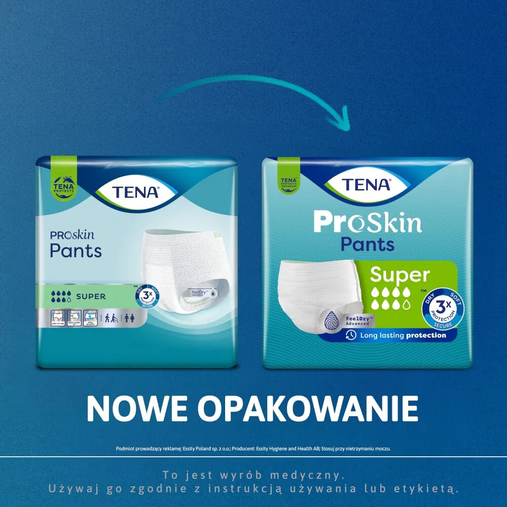 Tena Pants ProSkin Υπεραπορροφητικά Εσώρουχα Μέγεθος M, 12 τεμάχια