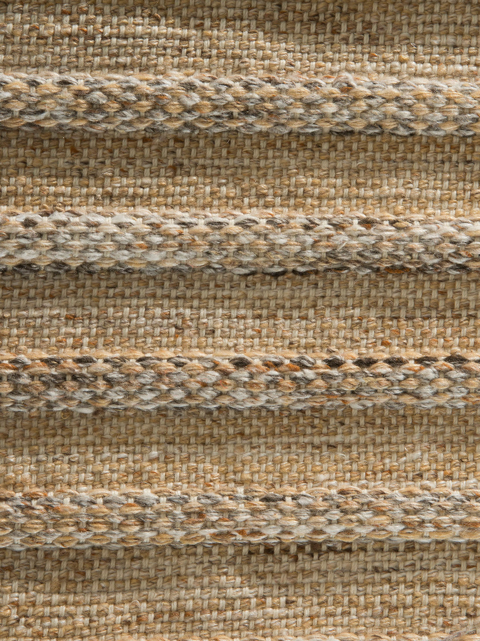 Risede Flachgewebe-Teppich, Sand