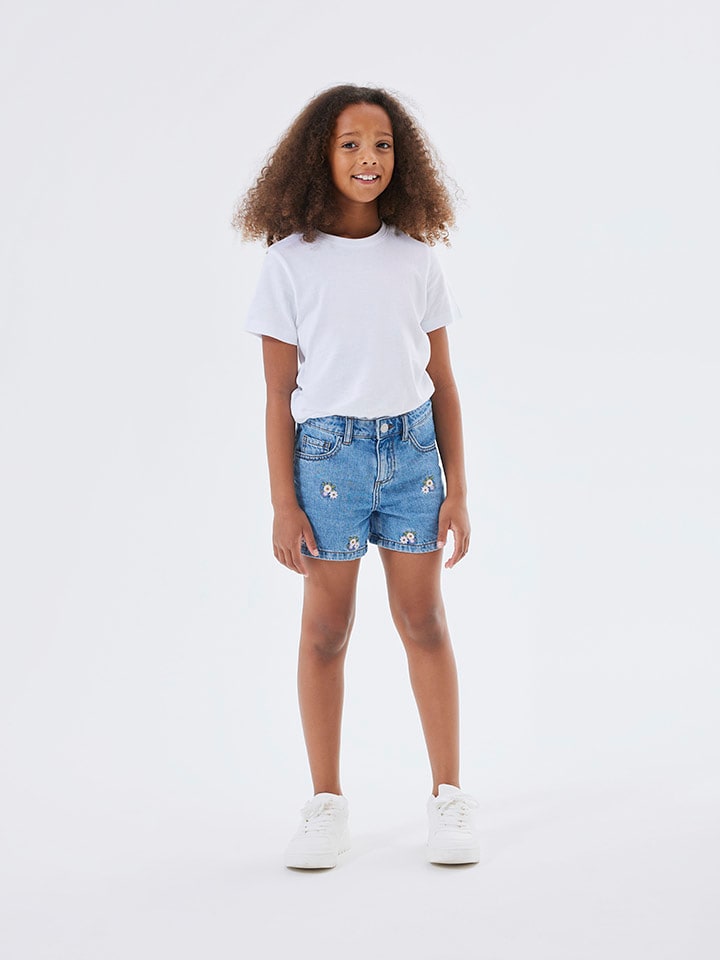 name it Jeans-Shorts - Slim fit - in Blau günstig kaufen