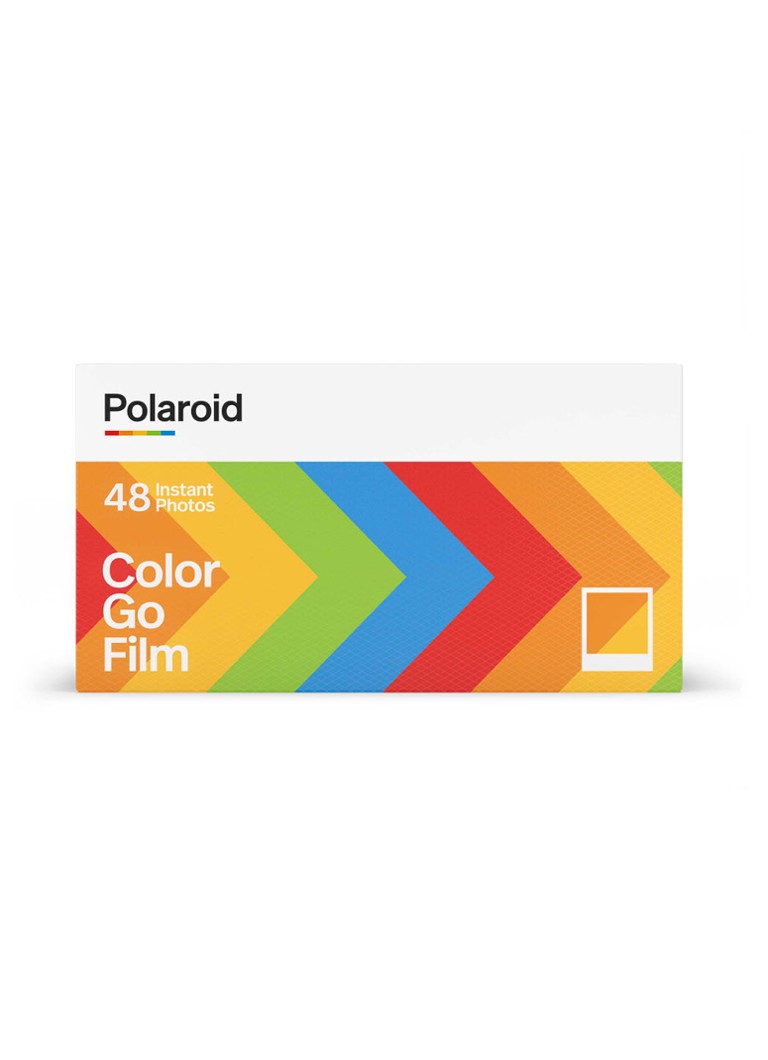 Pachet de 48 de filme Polaroid Go cu ramă albă, hârtie foto