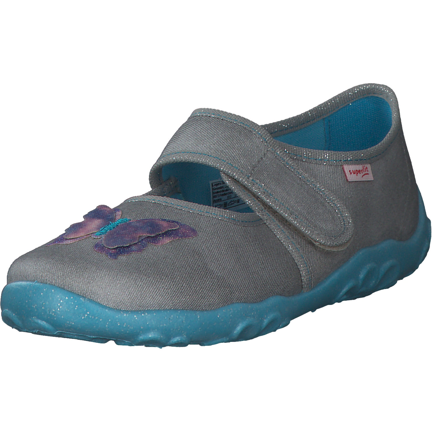 Superfit BONNY 00280, Hausschuhe, Kinder, Grau