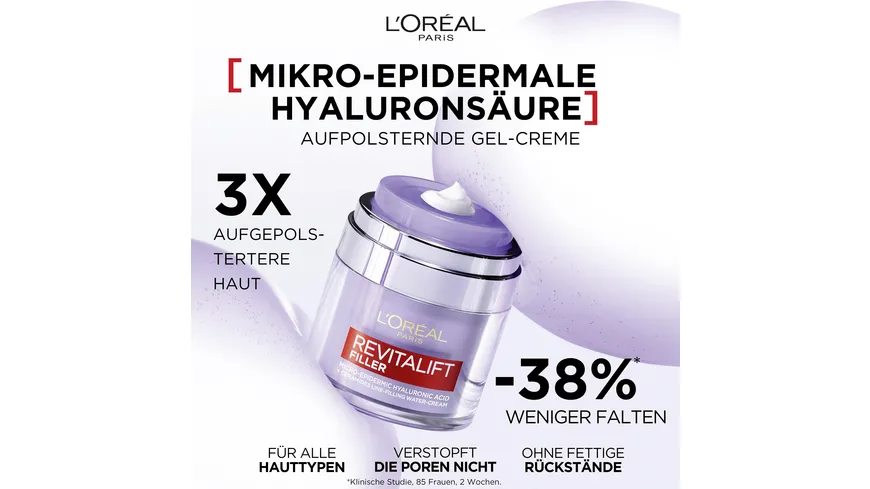 L'Oréal Revitalift Filler Anti-Ageing Creme 50 ml