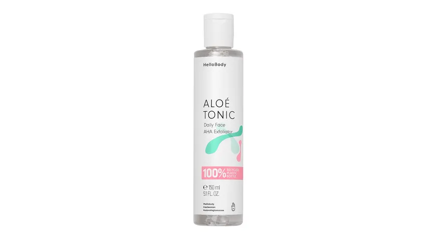 HelloBody Flüssiges Gesichtspeeling Aloé Tonic 150 ml