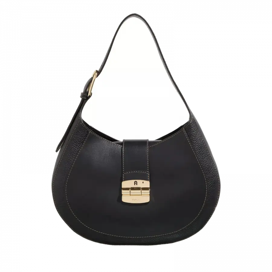 Furla - Furla Shoulder Bags Mikrofaser Black - schwarz