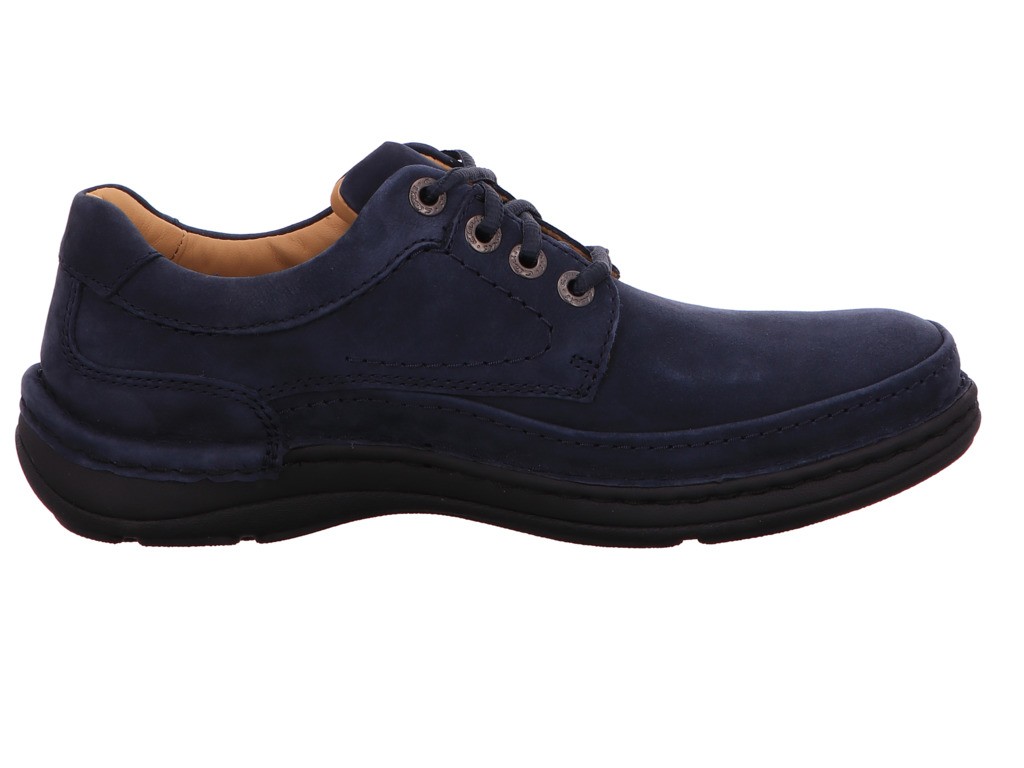 CLARKS Freizeit Schnürer blau