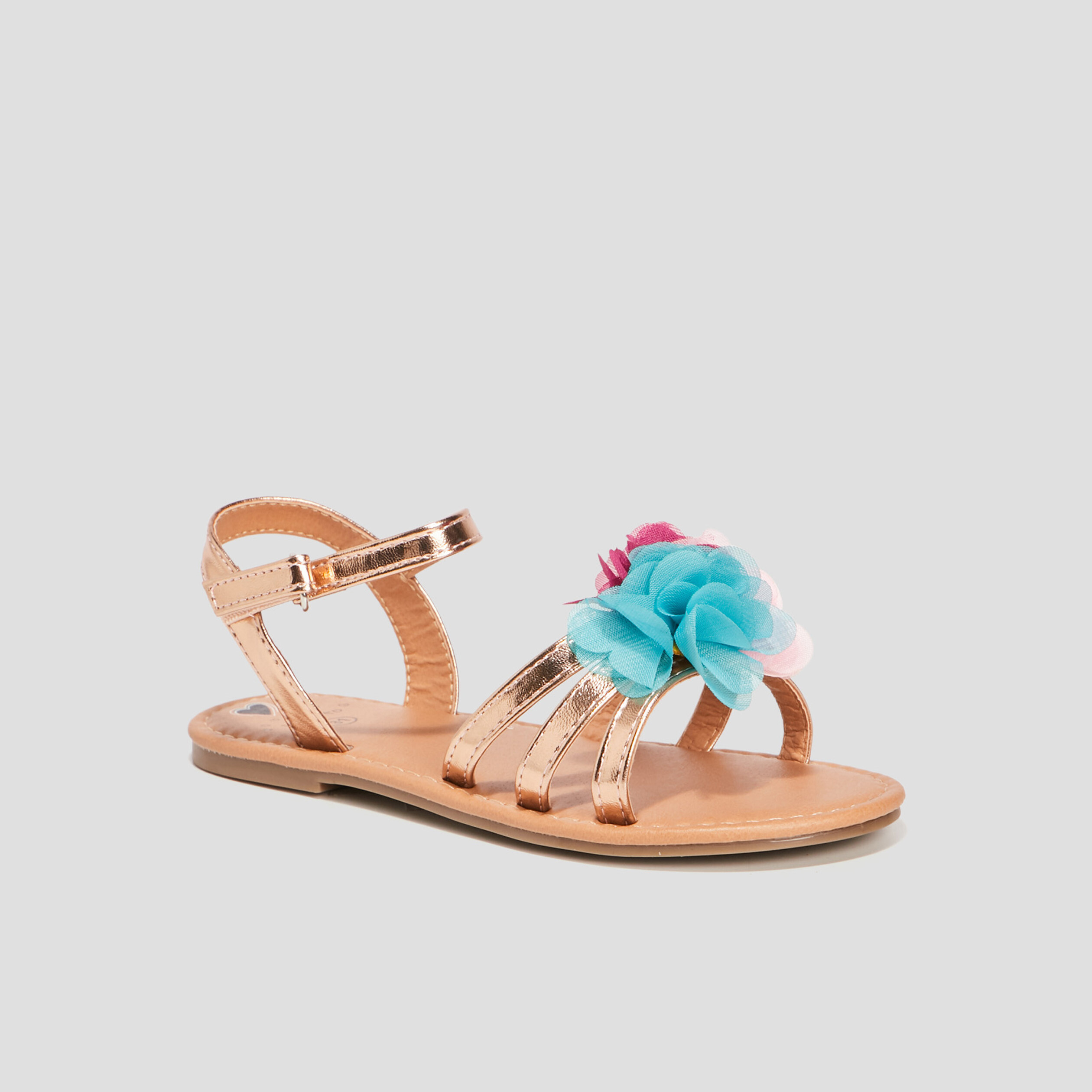 Sandales Liberto rose champagne fille | La Halle