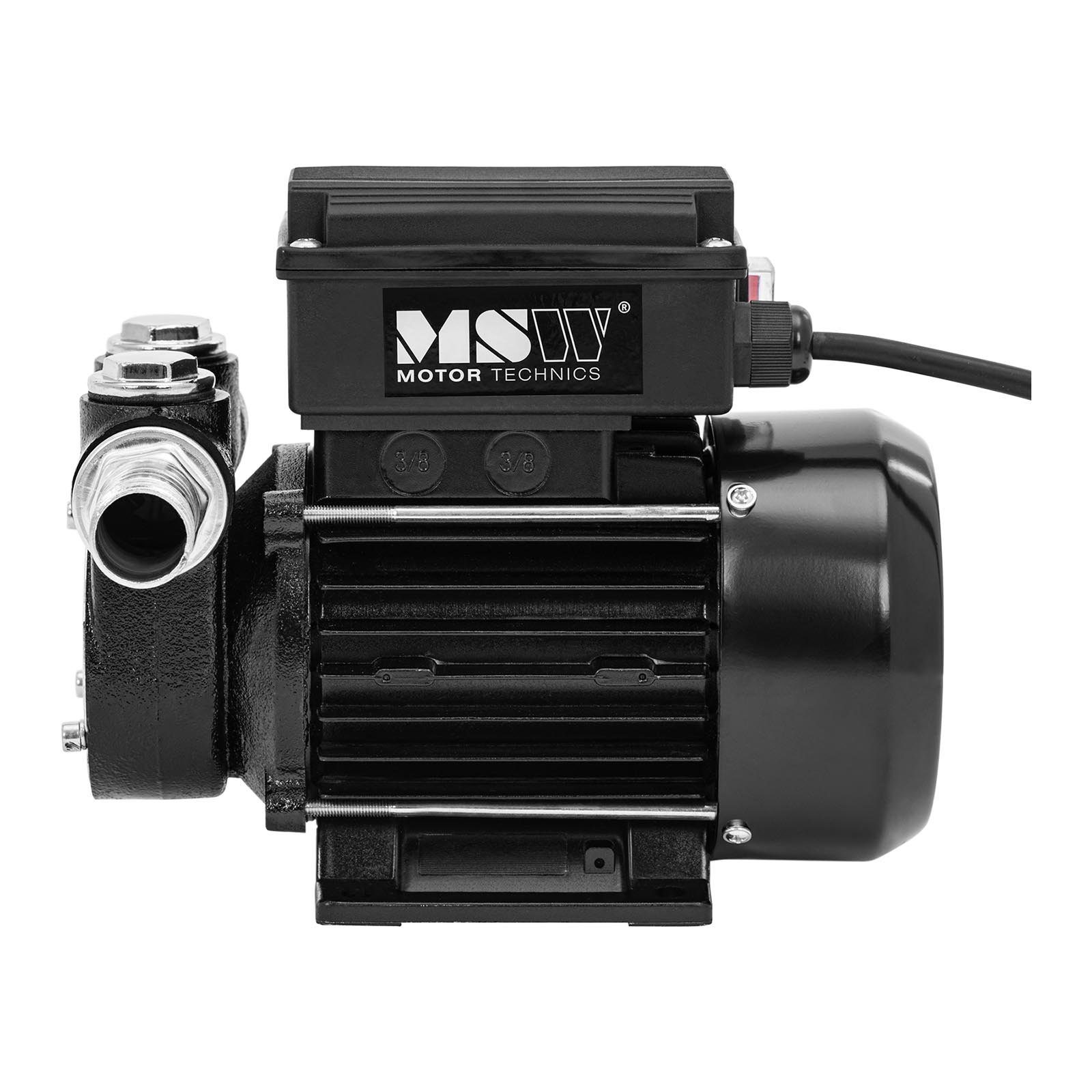 MSW Ölabsaugpumpe Dieselpumpe Kraftstoffpumpe Kerosinpumpe 67 l/min 261/445 W 2 Adapter