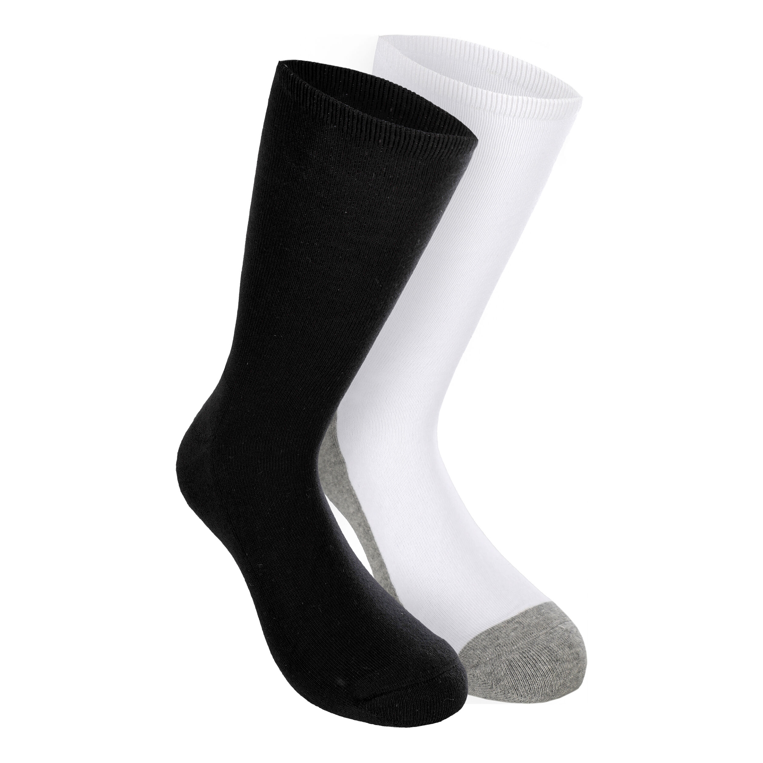 Tennissocken 2er Pack - Weiß, Schwarz