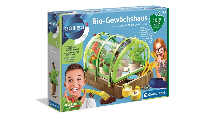 Clementoni - Galileo - Bio-Gewächshaus