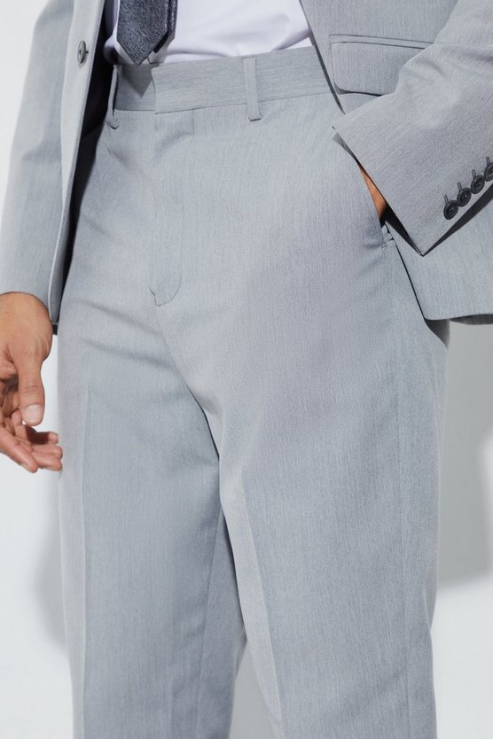 Maßgeschneiderte Hose mit hohem Bund