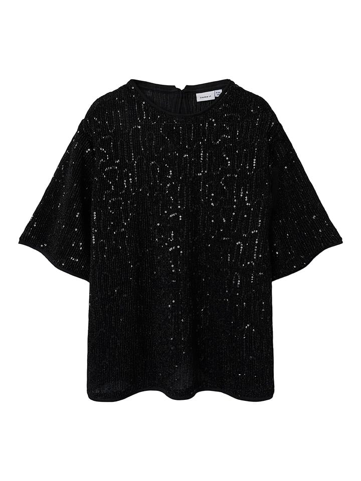 name it Pailletten-Bluse 