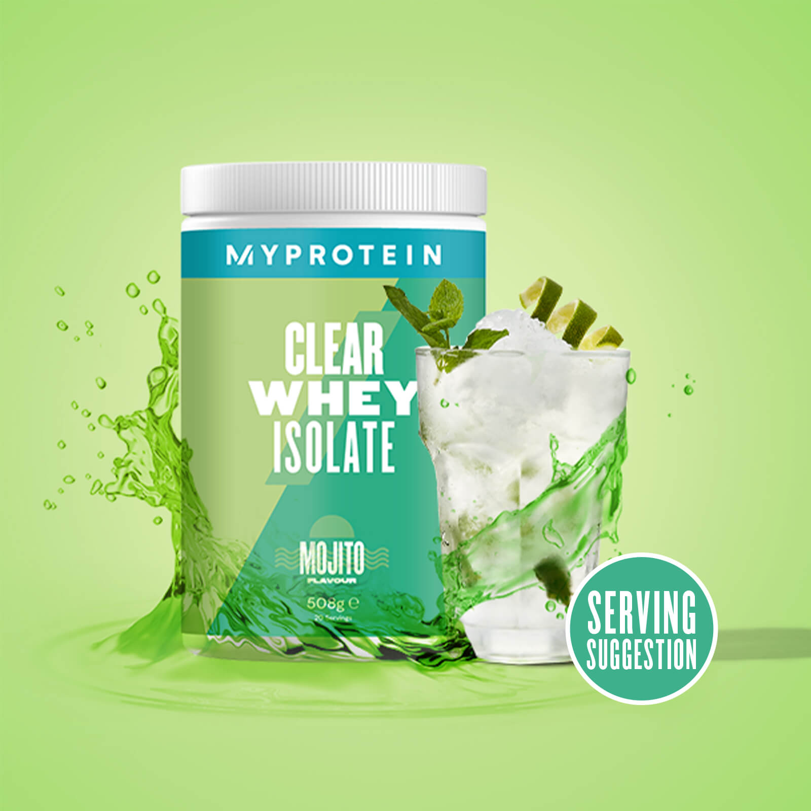 Clear Whey Isolate, Mojito, 891g