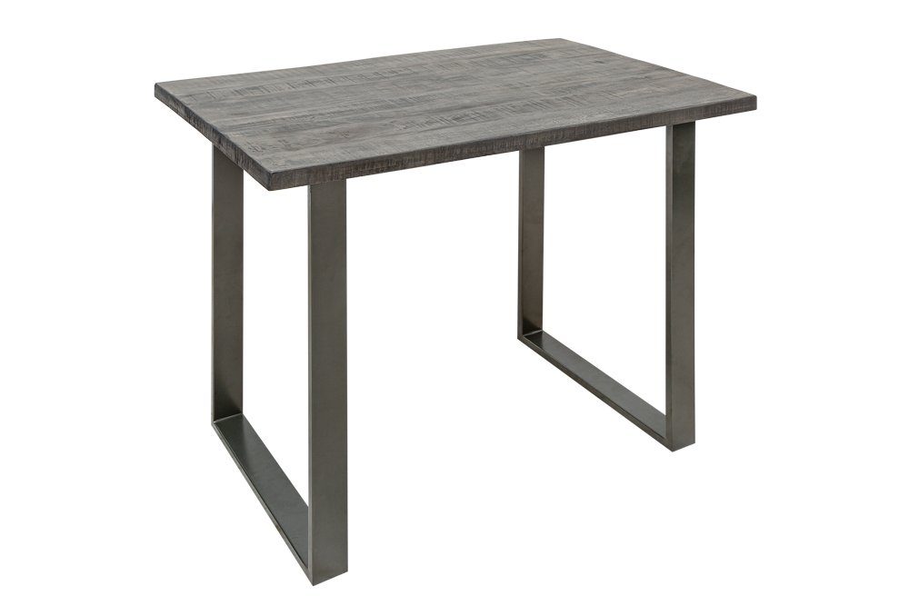 riess-ambiente Bartisch IRON CRAFT 120cm grau, Küche · Massivholz · eckig · Metall · Industrial Design