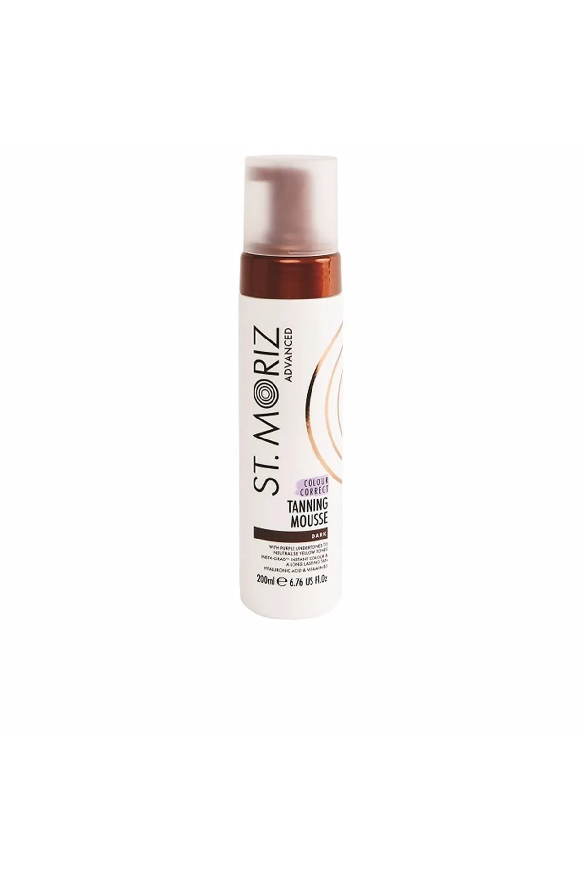 ST. MORIZ  Bräunungsmousse Farbkorrektor #dark St. Moriz 200 ml