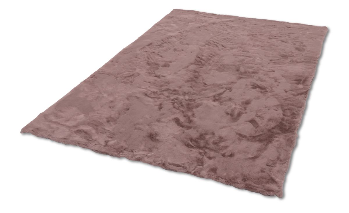 Schöner Wohnen Fellteppich Tender In Schaffelloptik Altrosa 80 x 150 cm