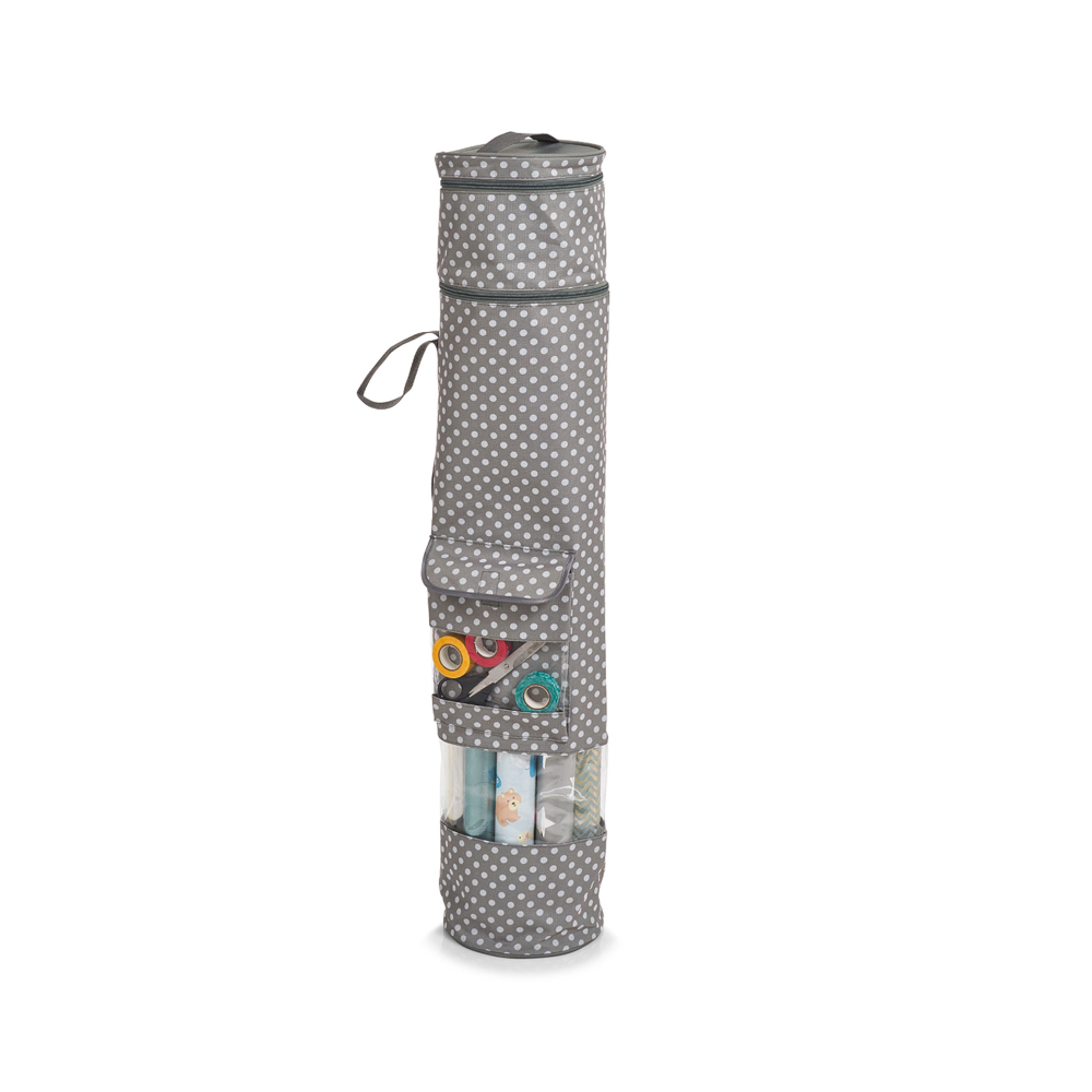 Geschenkpapier-Organizer grau
