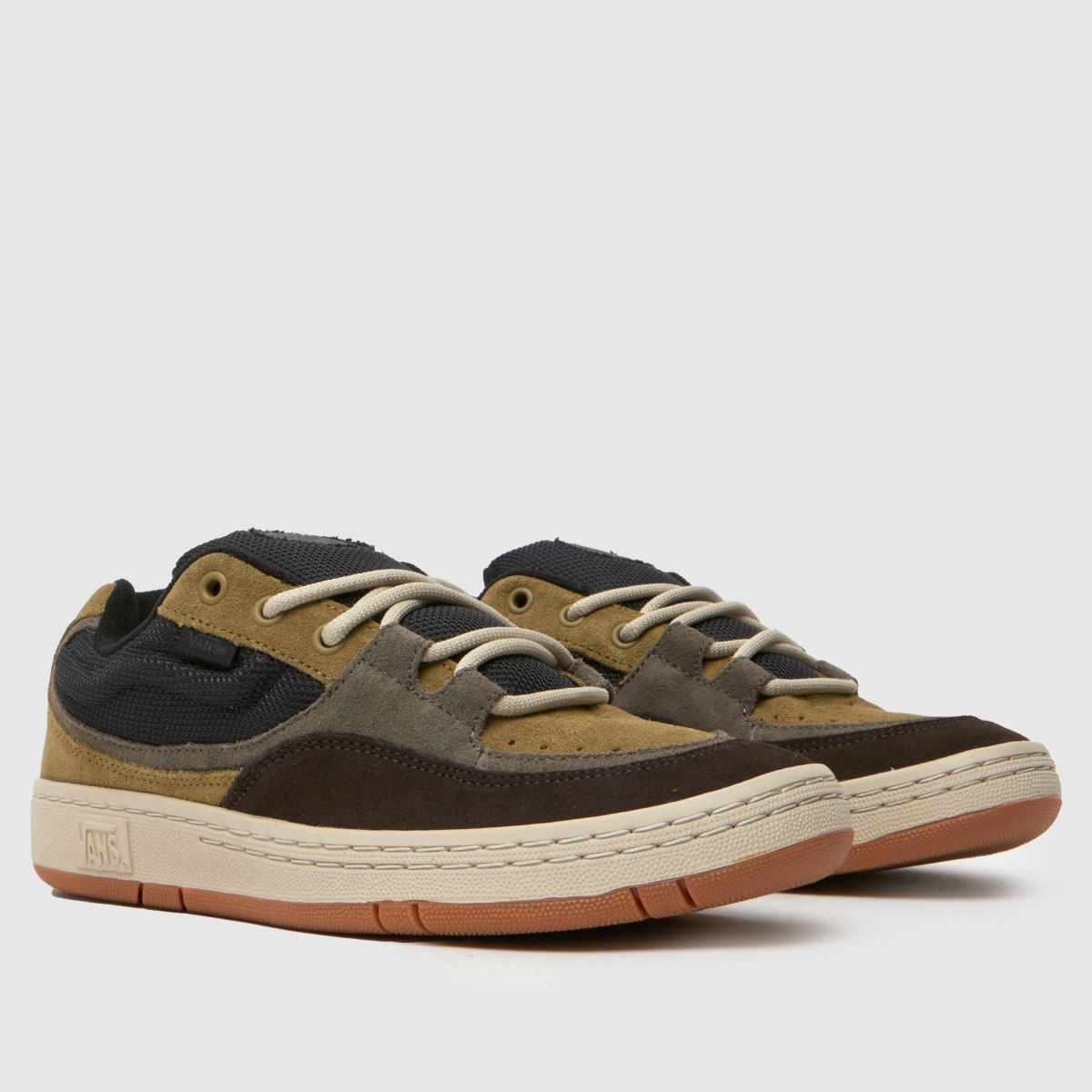 Vans – Speed ls – Grönt/Multifärgat läder