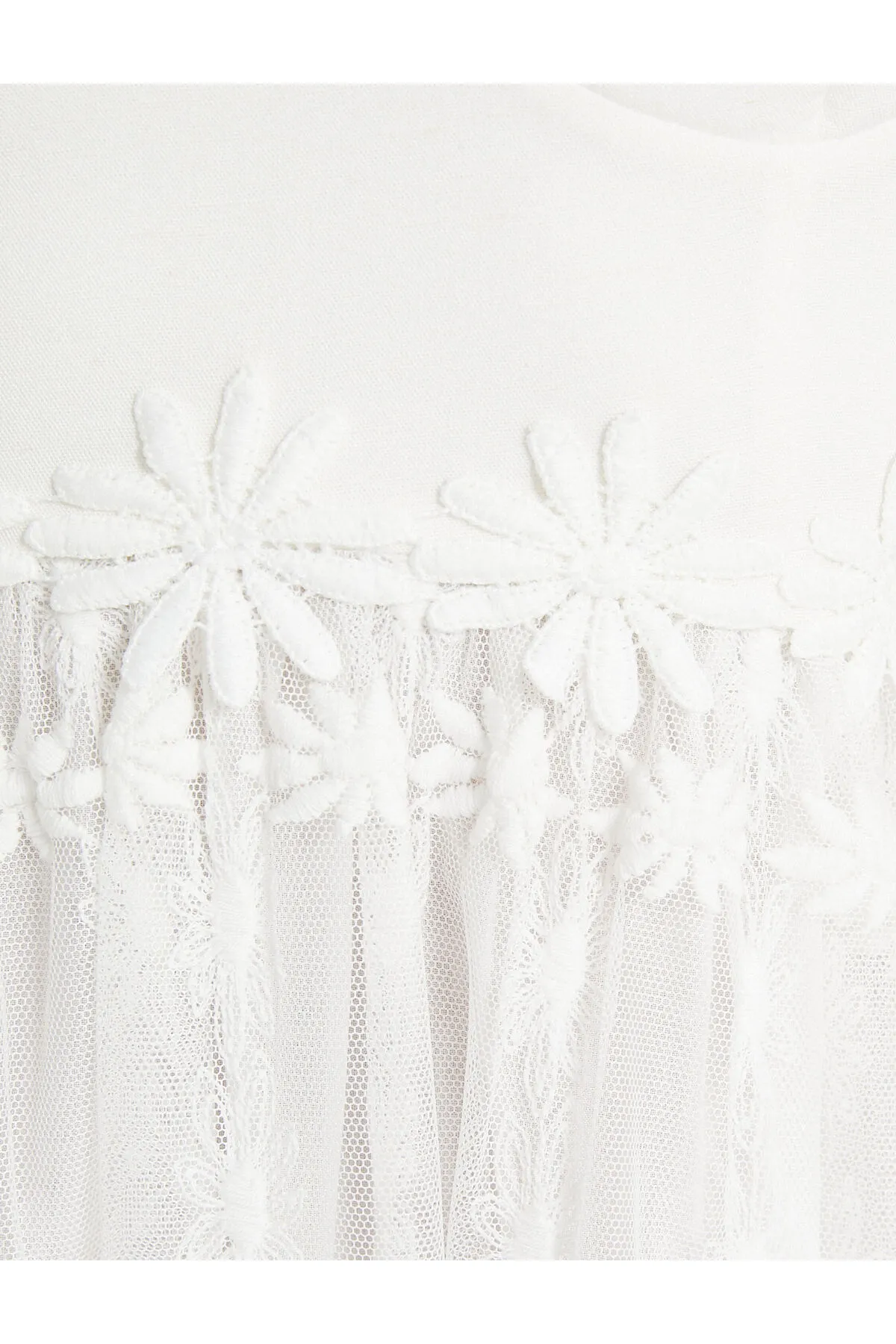 Koton  Kleid mit Daisy-Trägern und Tülldetails