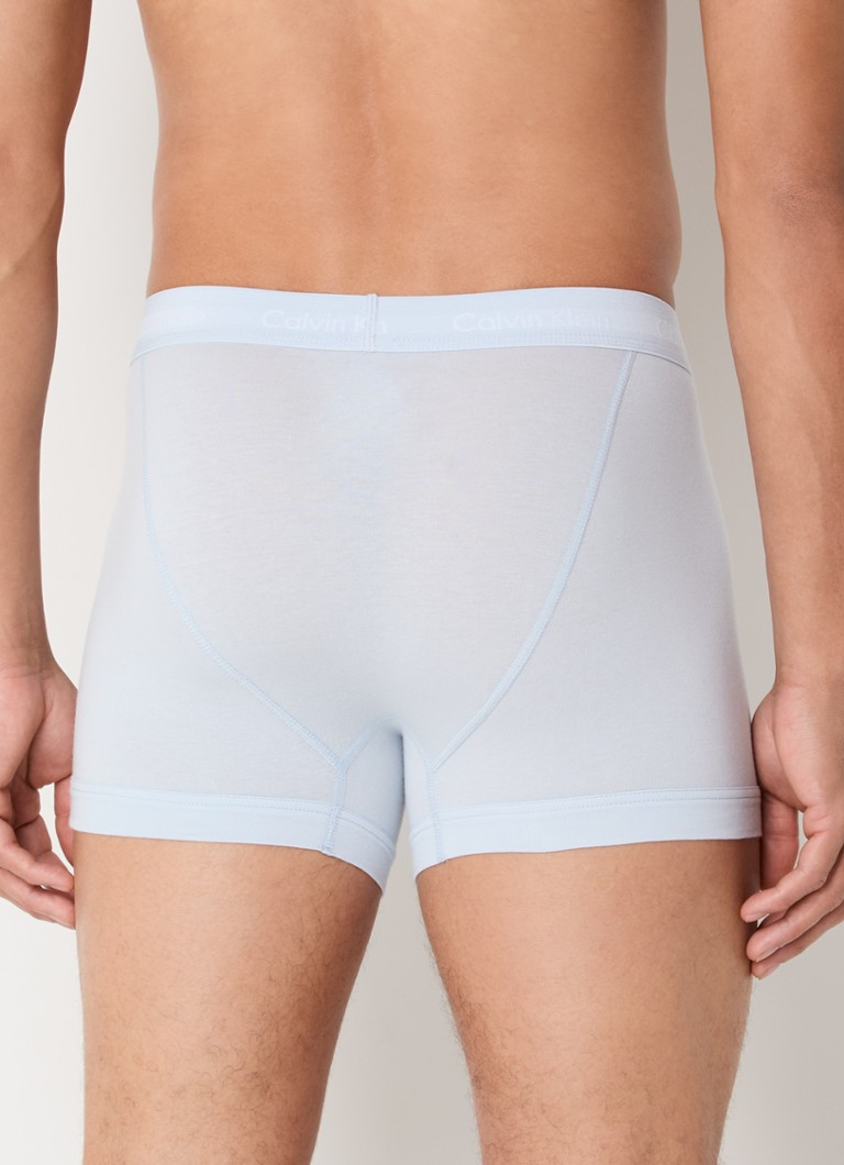 Calvin Klein Cotton Stretch boxer shorts with logo waistband in a 5-pack