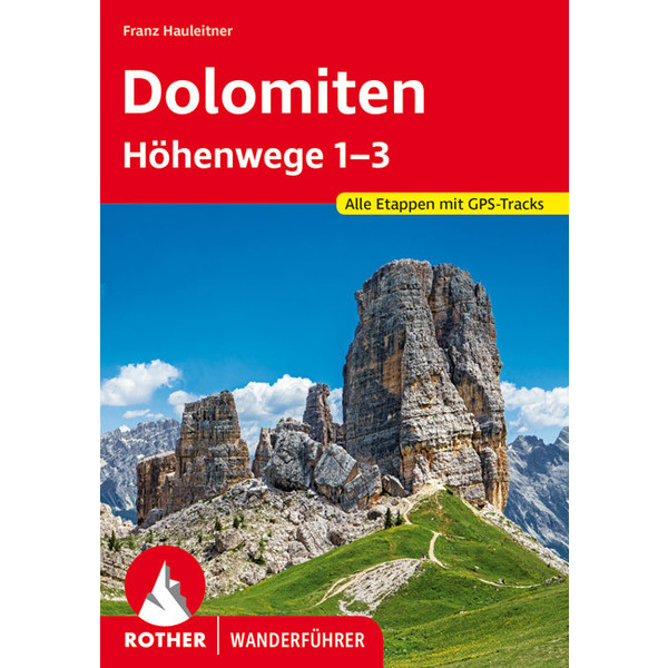 BVR DOLOMITEN HÖHENWEGE 1-3 - Wanderführer