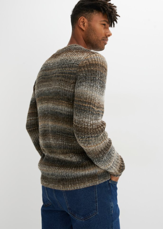Pullover in Querstreifen