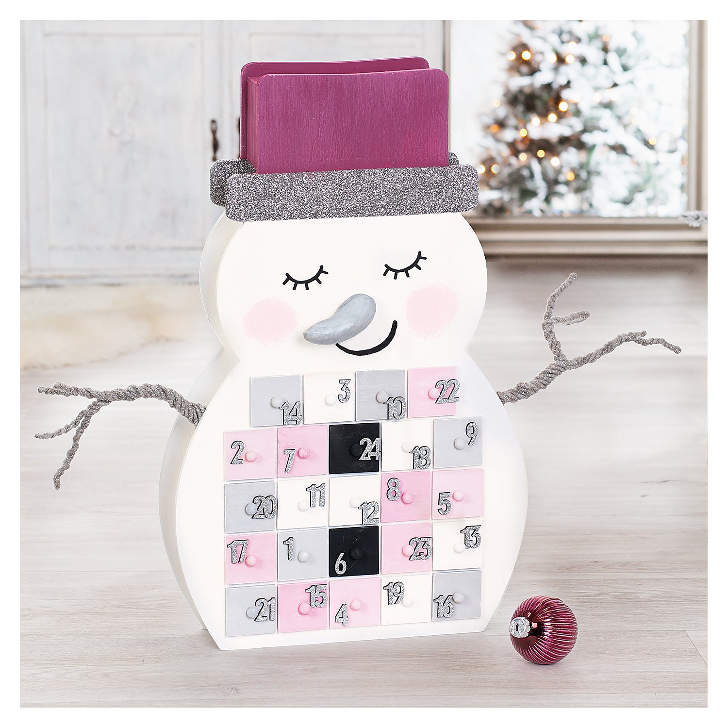 Adventskalender-Zahlen 