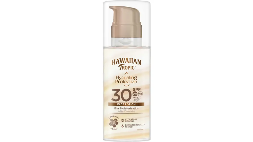 Hawaiian Tropic Silk Hydration Face Sun Lotion LSF30 50 ml