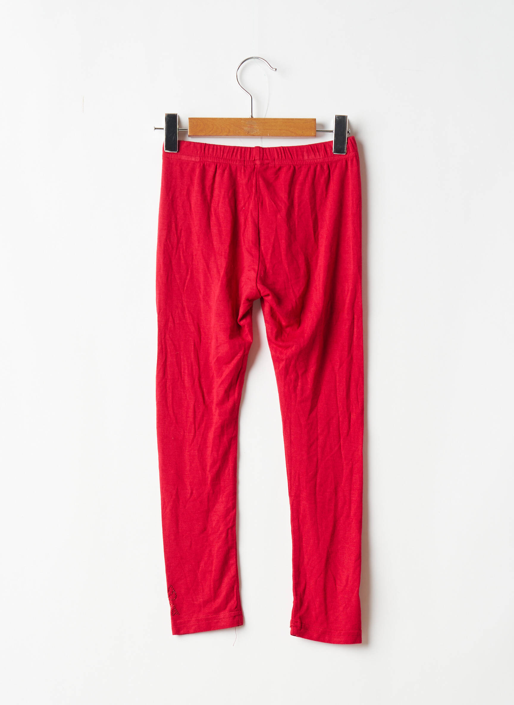 Ton Tin Leggings Fille couleur rouge