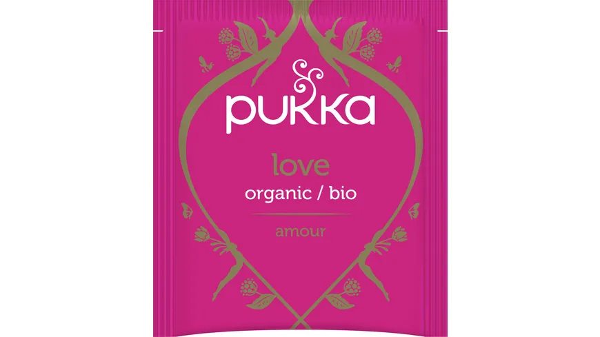 Pukka BIO Tee Love 20 Beutel 24g Packung 24 g