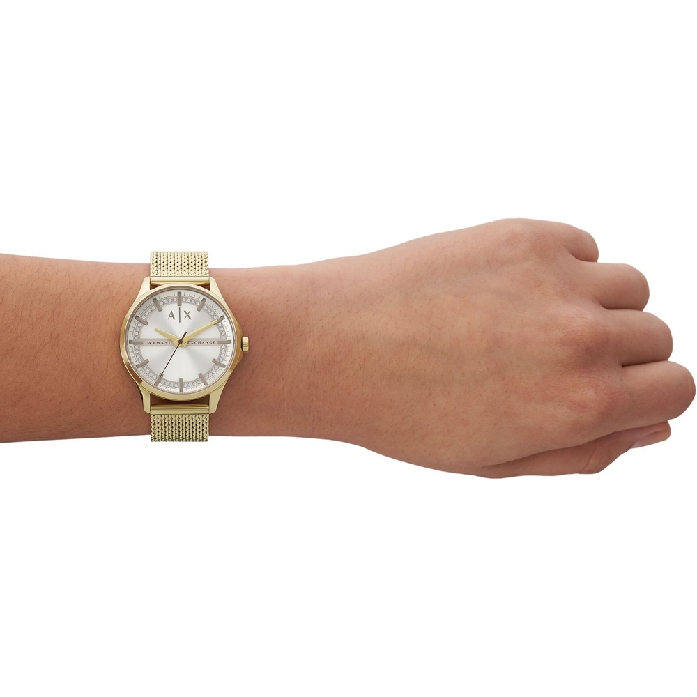 Armani Exchange Montre pour femme Acier inoxydable Montre