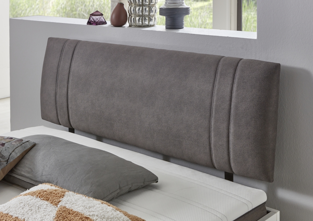 Relita Futonbett Lian, LF 140 x 200 cm, inkl. Polsterkopfteil Besa und Rolllattenrost