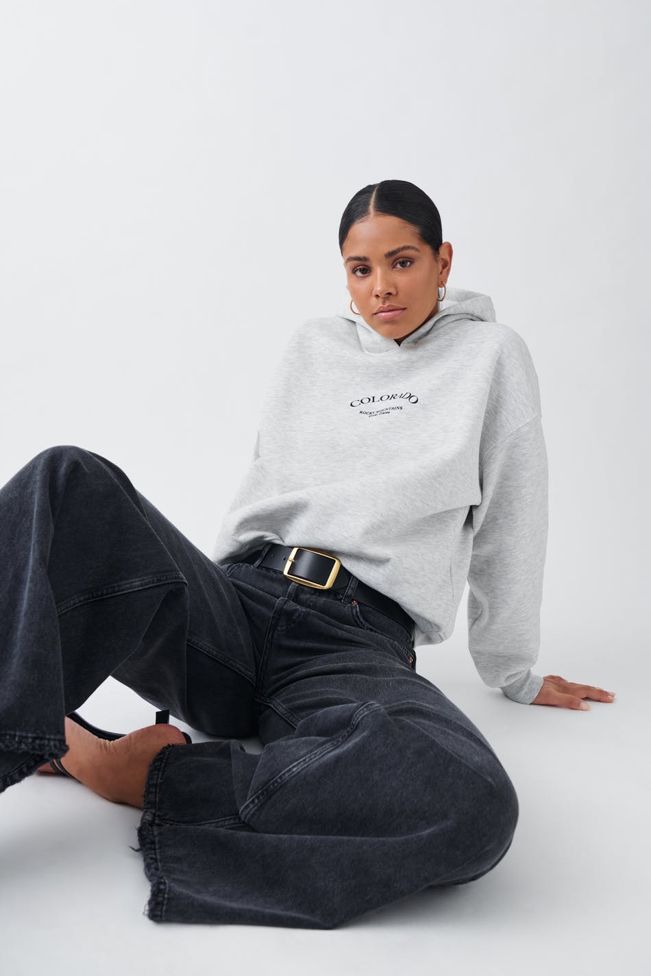 Printed hoodie