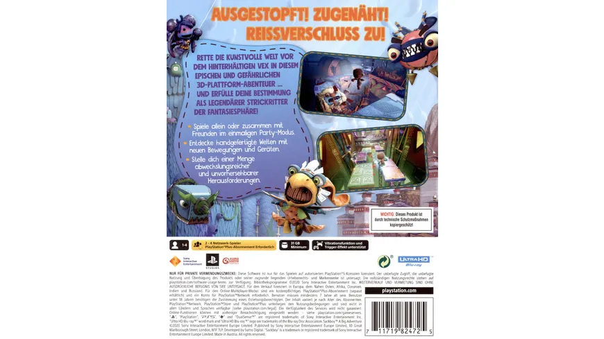 Sackboy - A Big Adventure