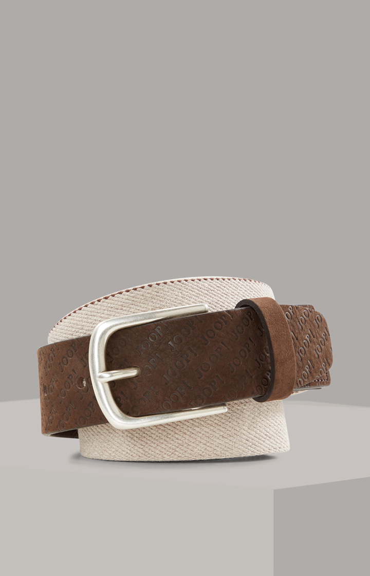 Gürtel in Beige/Braun