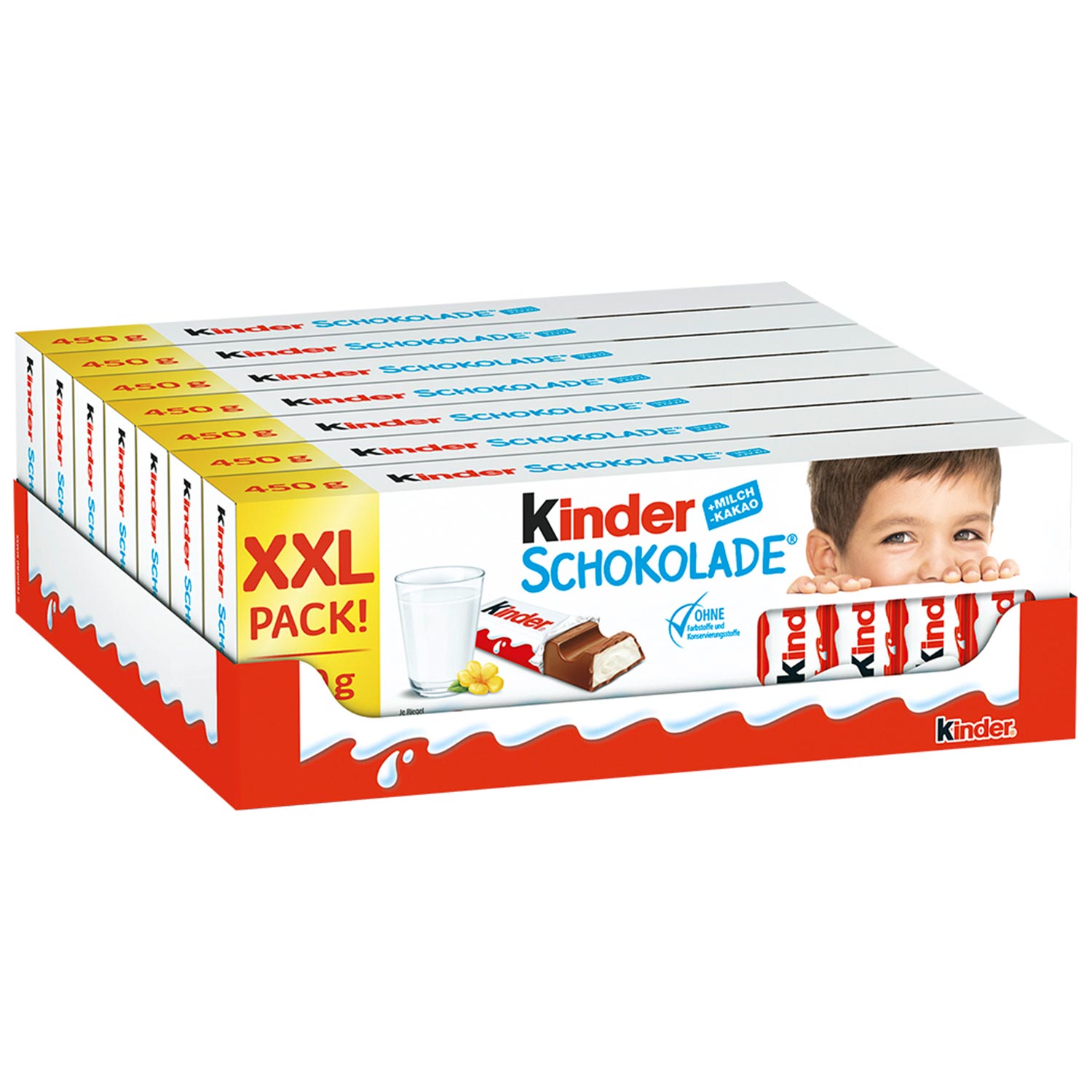 kinder Schokolade XXL Pack 450g