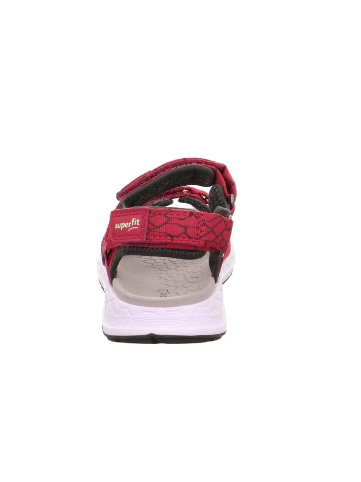 superfit Sandale CRISS CROSS in Rot/Grün günstig kaufen