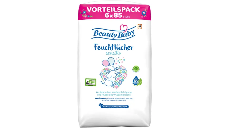 Beauty Baby Feuchttücher sensitiv