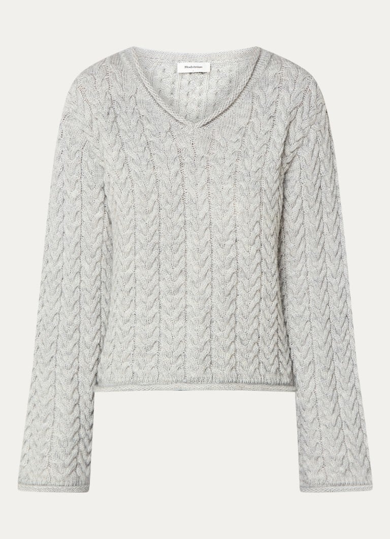 Maglione a maglia grossa Modström Kurtis in misto lana d'alpaca