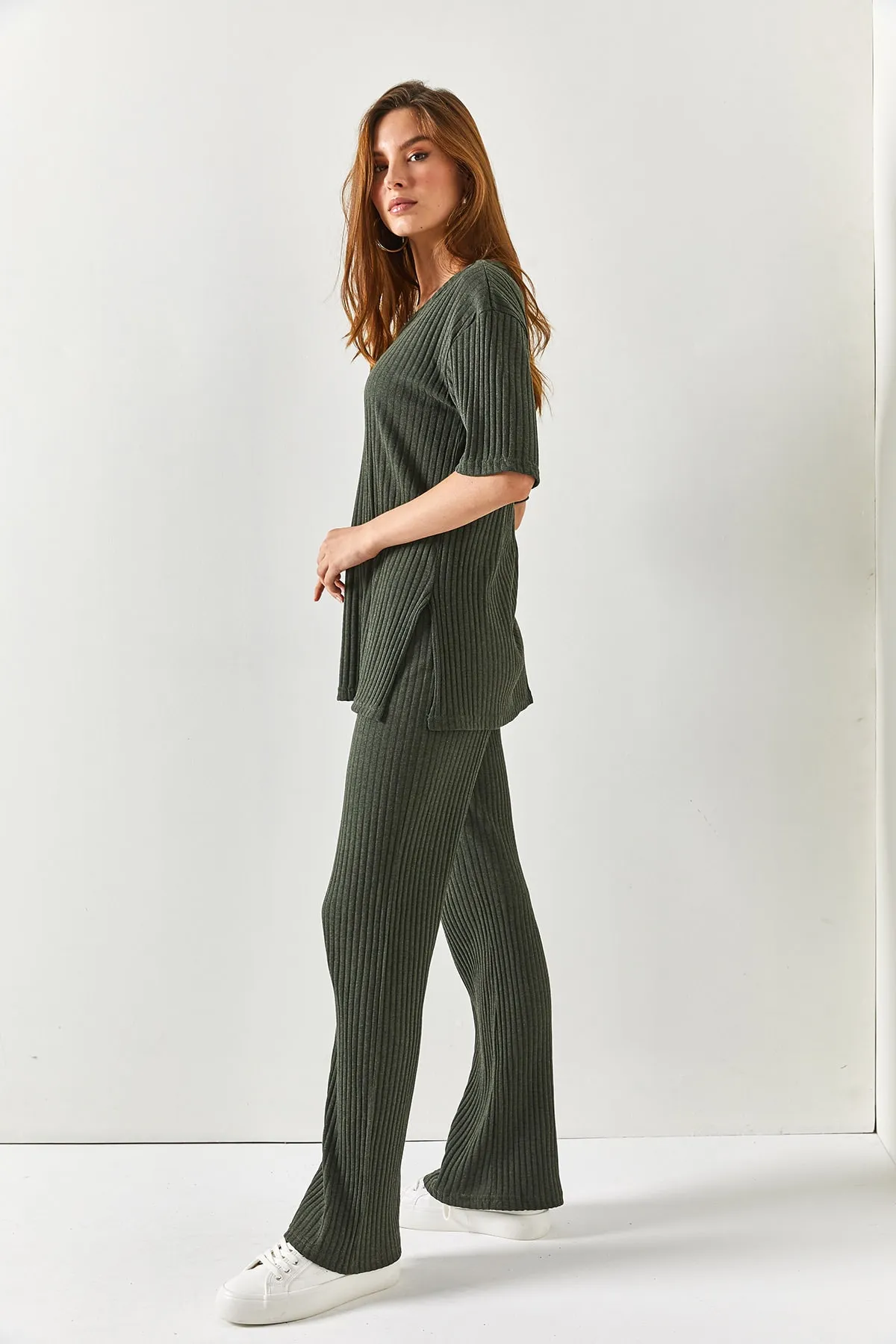 Olalook  Zweiteiler - Khaki - Regular Fit