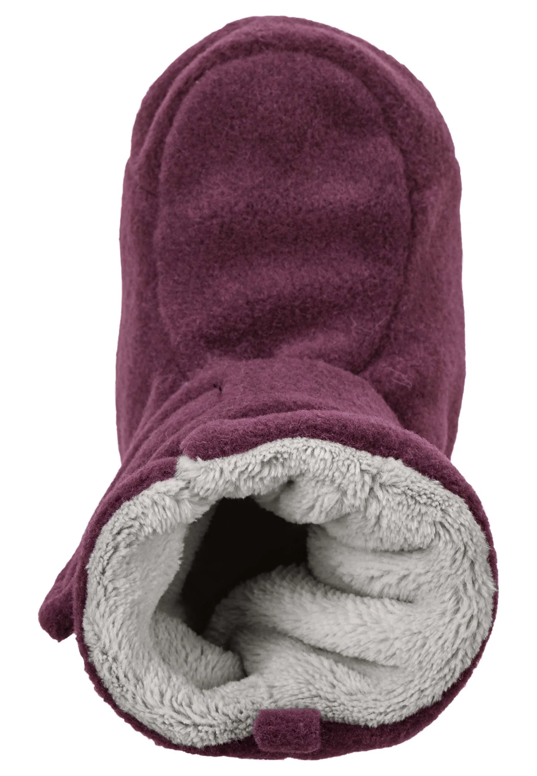 Baby-Schuh aus Microfleece mit Klettverschluss