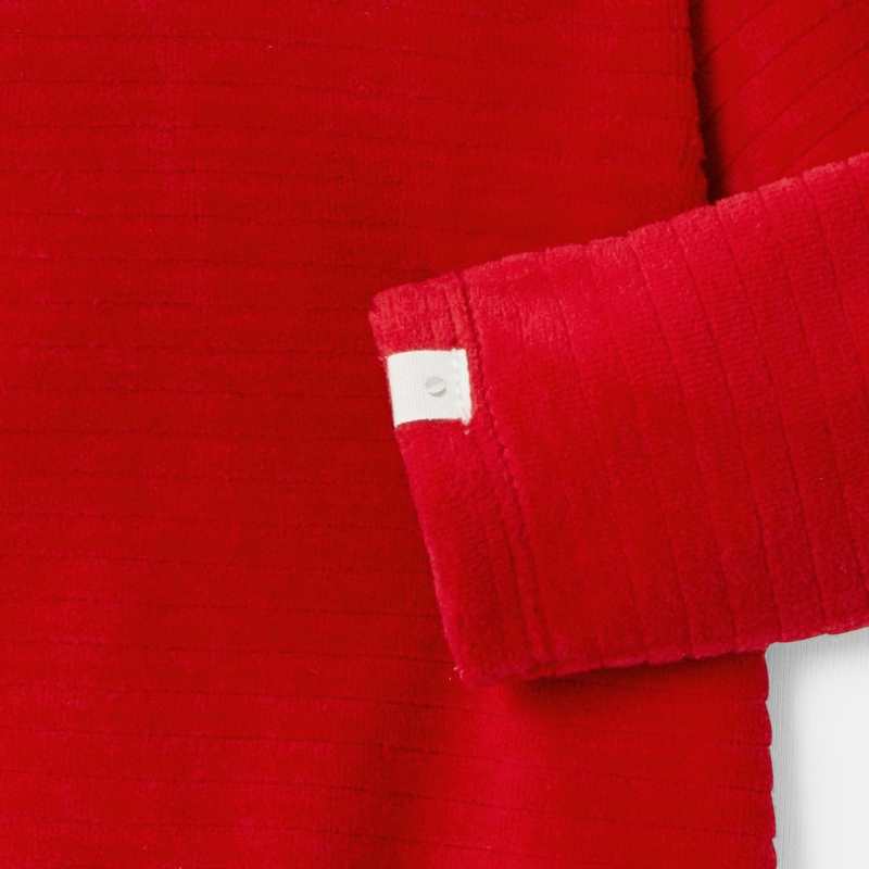 Dors-bien de Noël en velours rouge mixte Absorba