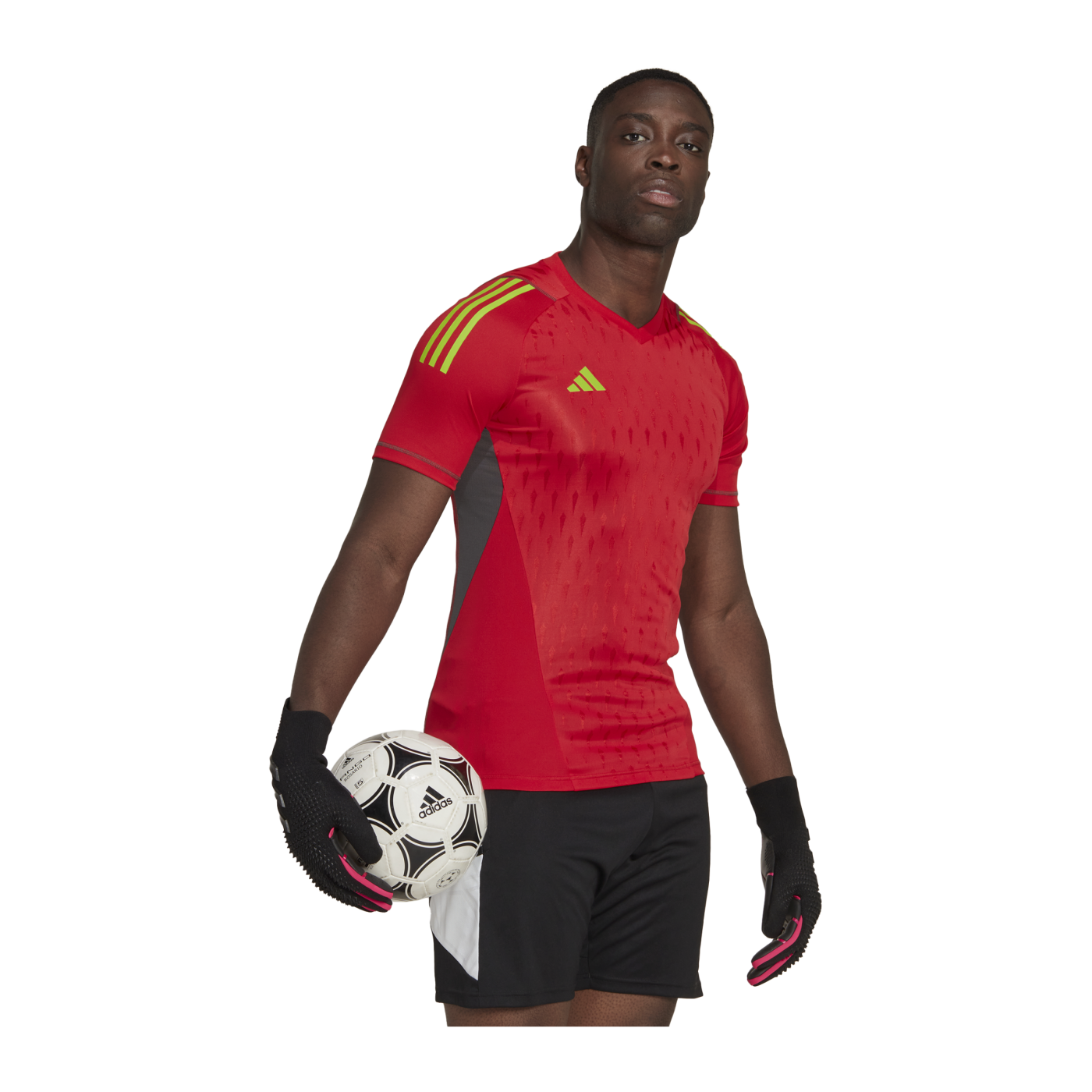 adidas Tiro 23 Pro Torwarttrikot Kurzarm Rot
